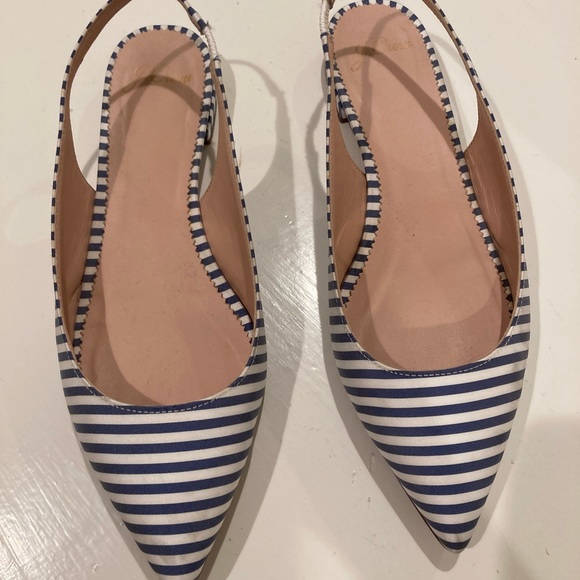 Jcrew Pointy toe sling back flats - Picture 1 of 6